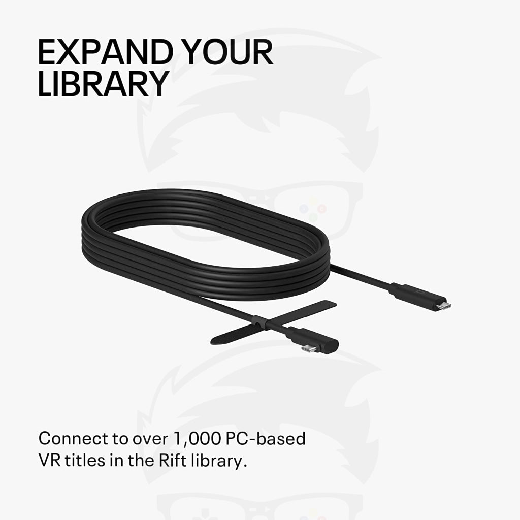 Oculus Link Cable Virtual Reality Headset Cable for Quest 2 (5M) - PC VR Oculus Link Cable Virtual Reality Headset Cable for Quest 2 (5M) - PC VR